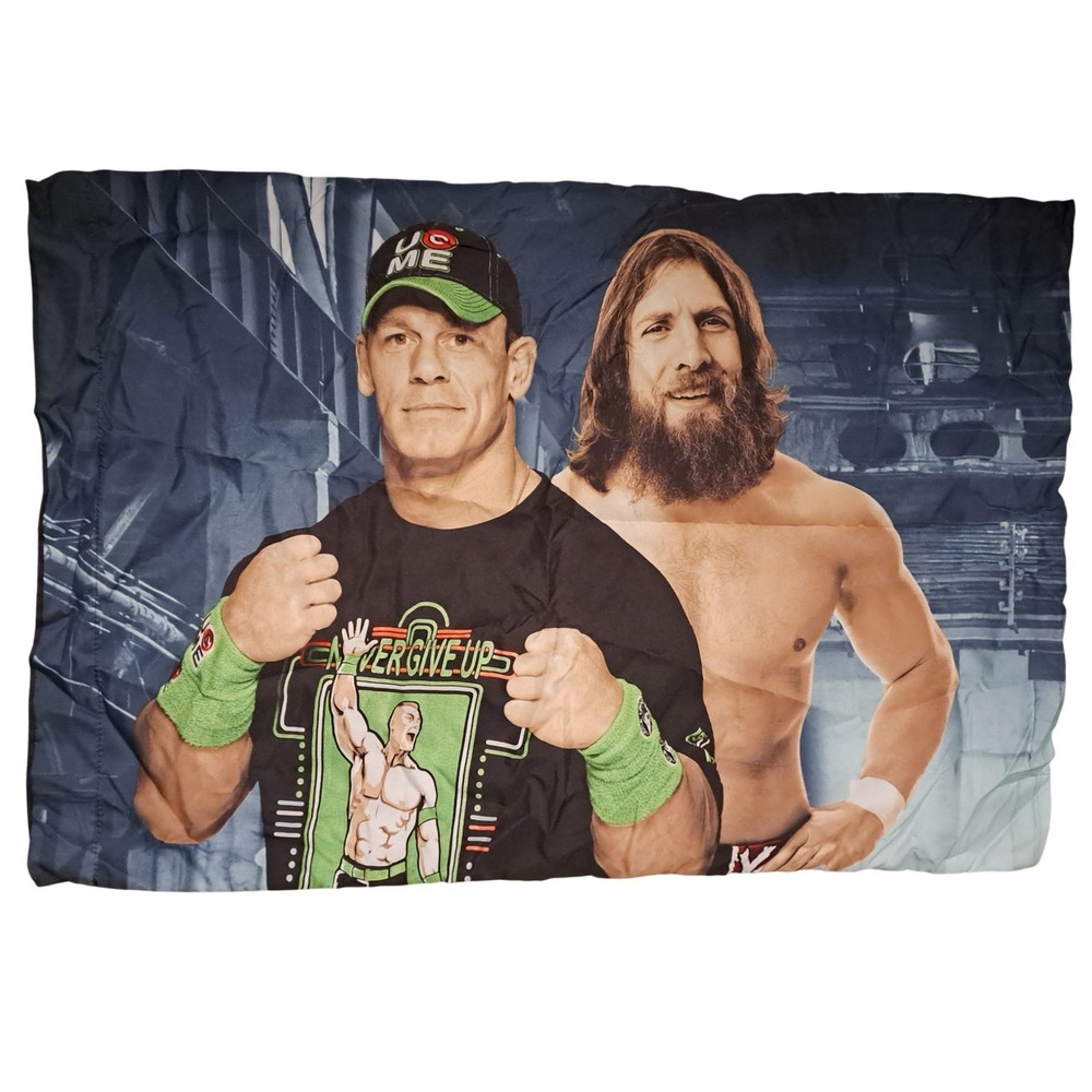 WWE Wrestlers Pillowcase John Cena Daniel Bryan Roman Reigns Randy Orton